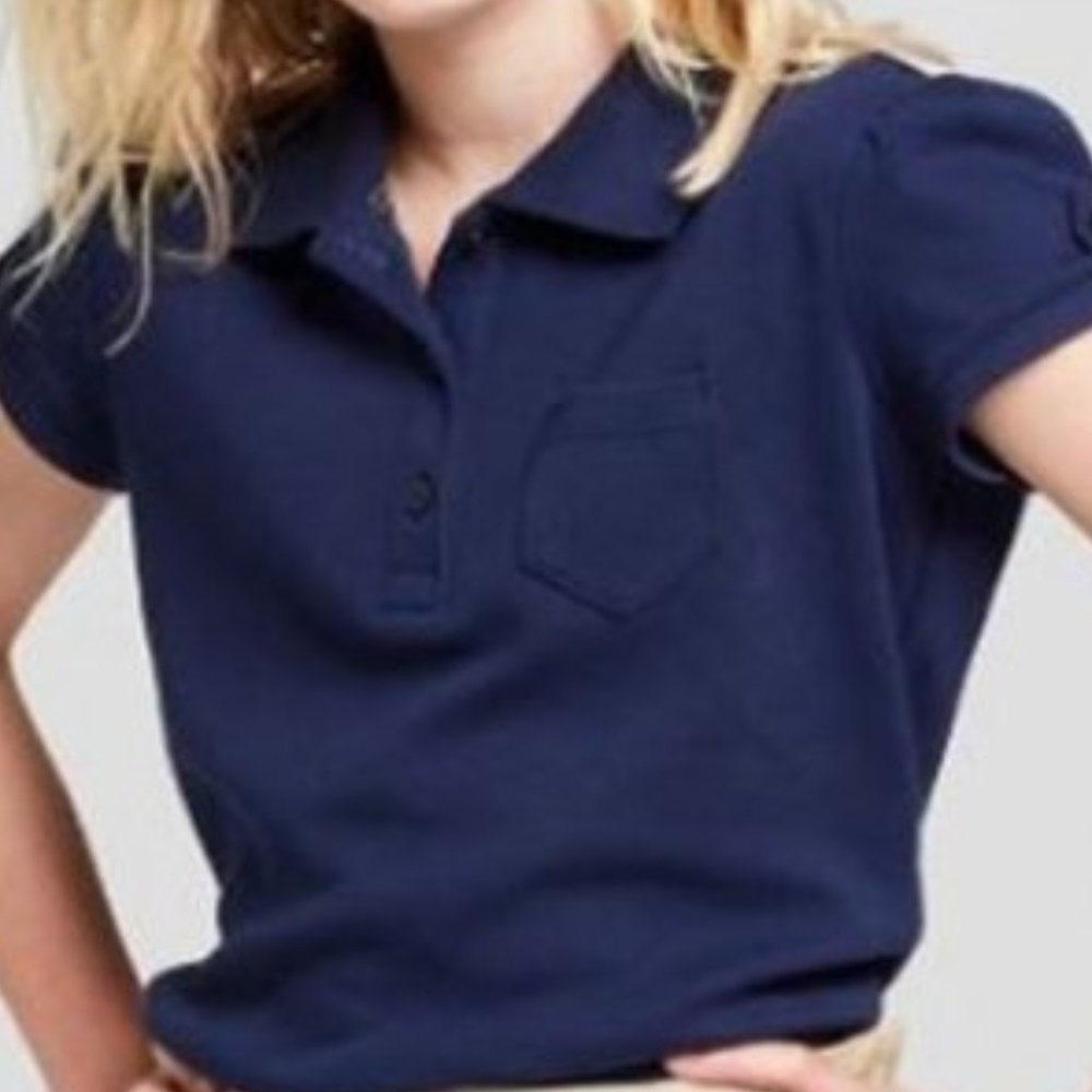 Cat & Jack Short Sleeve Uniform Polo Shirt 6X